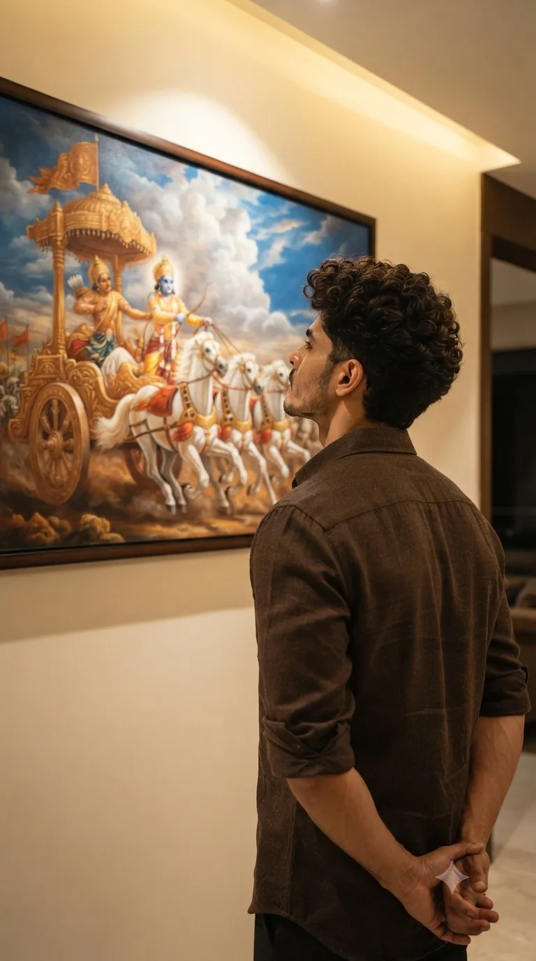 Create an ultra realistic cinematic collage poster of the adorable indian baby boy