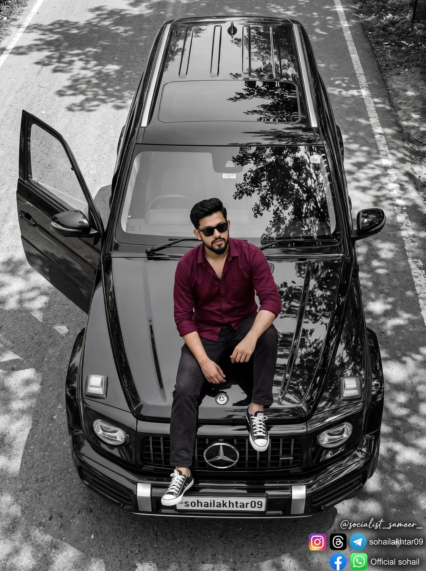 premium black luxury SUV