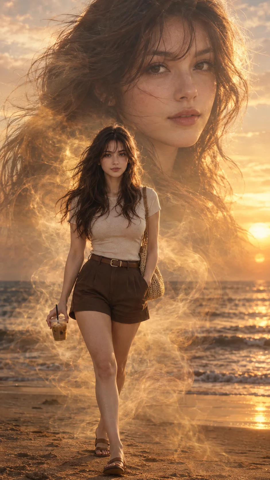 Golden Hour by the Sea