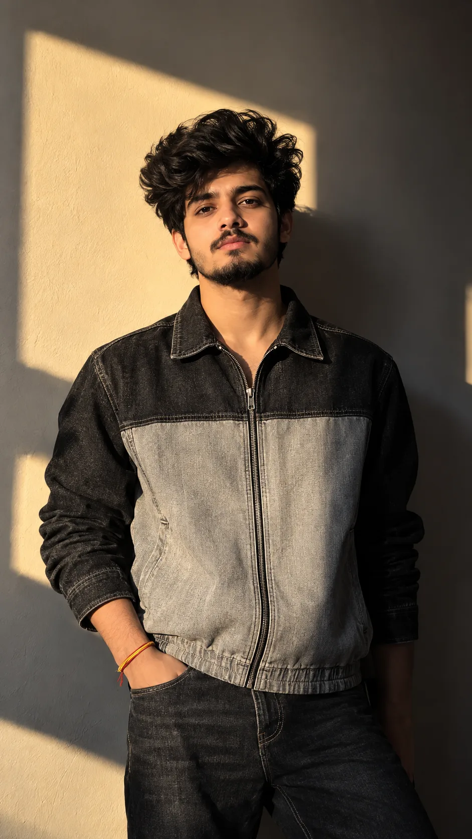 Moody Urban Fashion Portrait Prompt