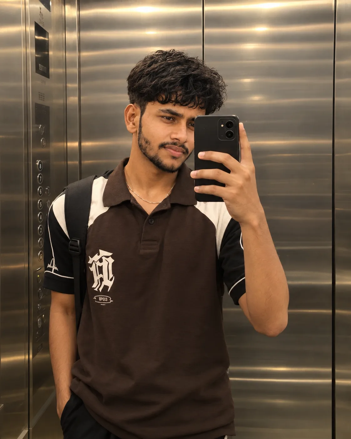 Elevator Mirror Selfie
