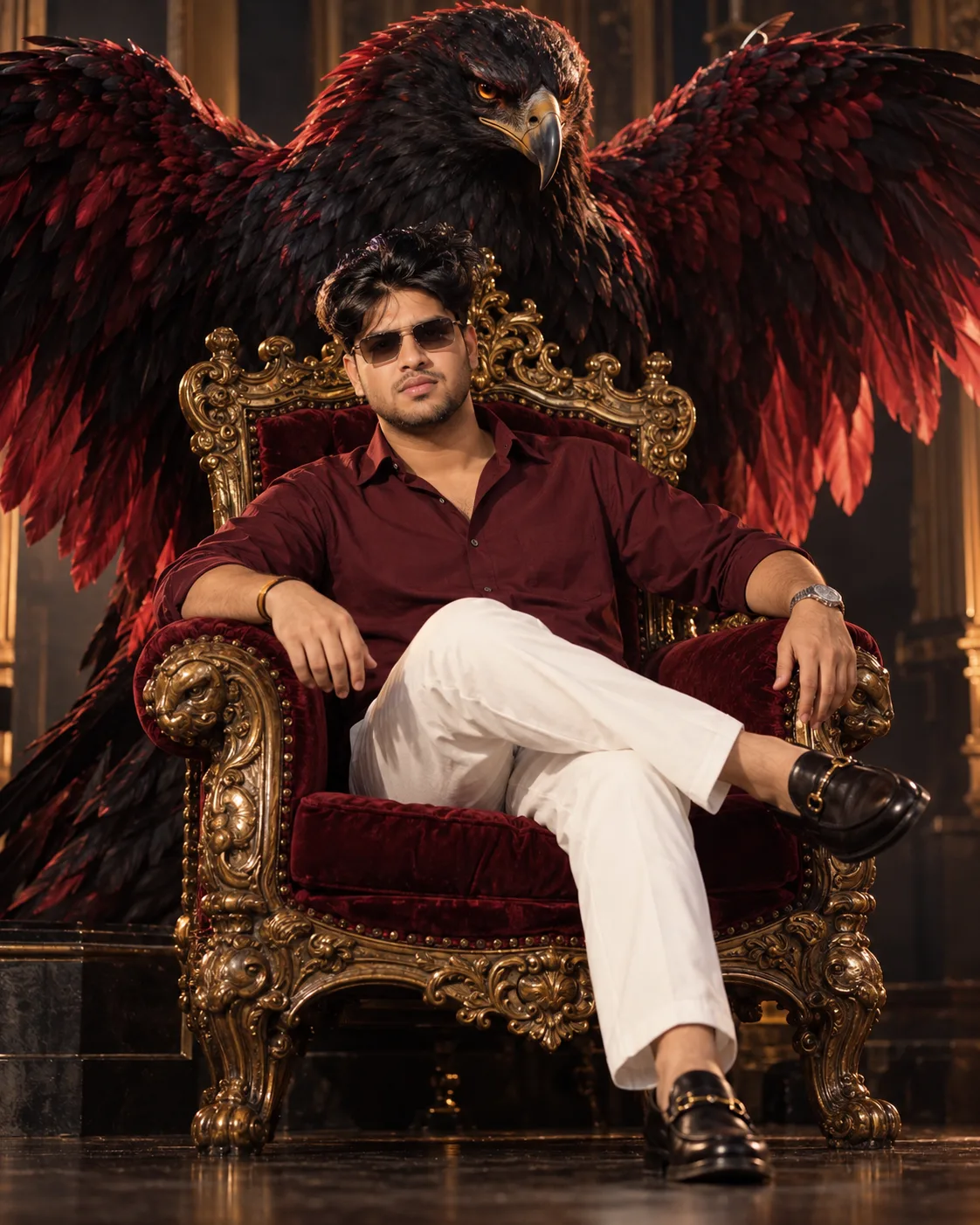 Eagle Throne Royal Portrait