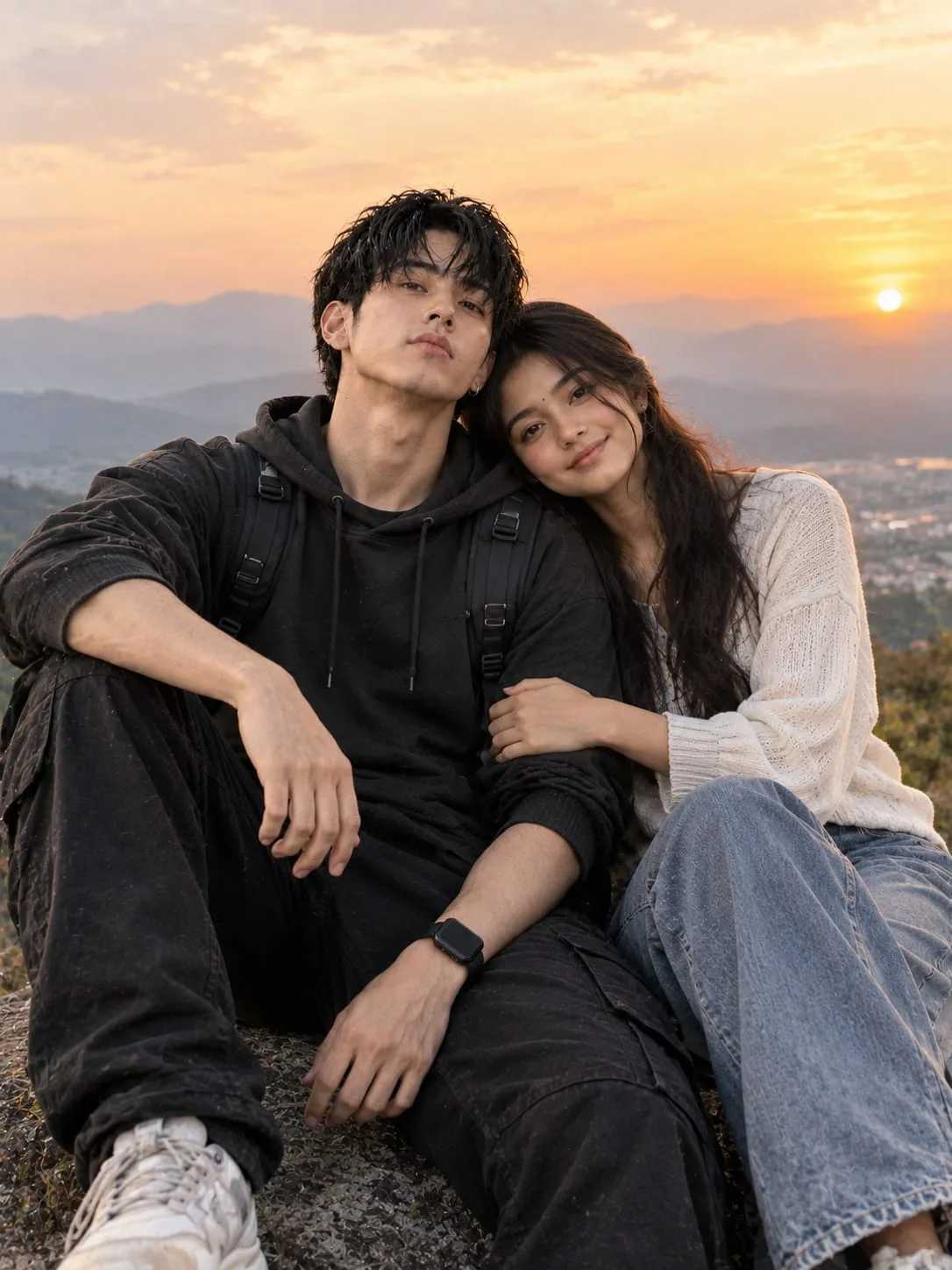 Together Above the Clouds - Mountain  Love