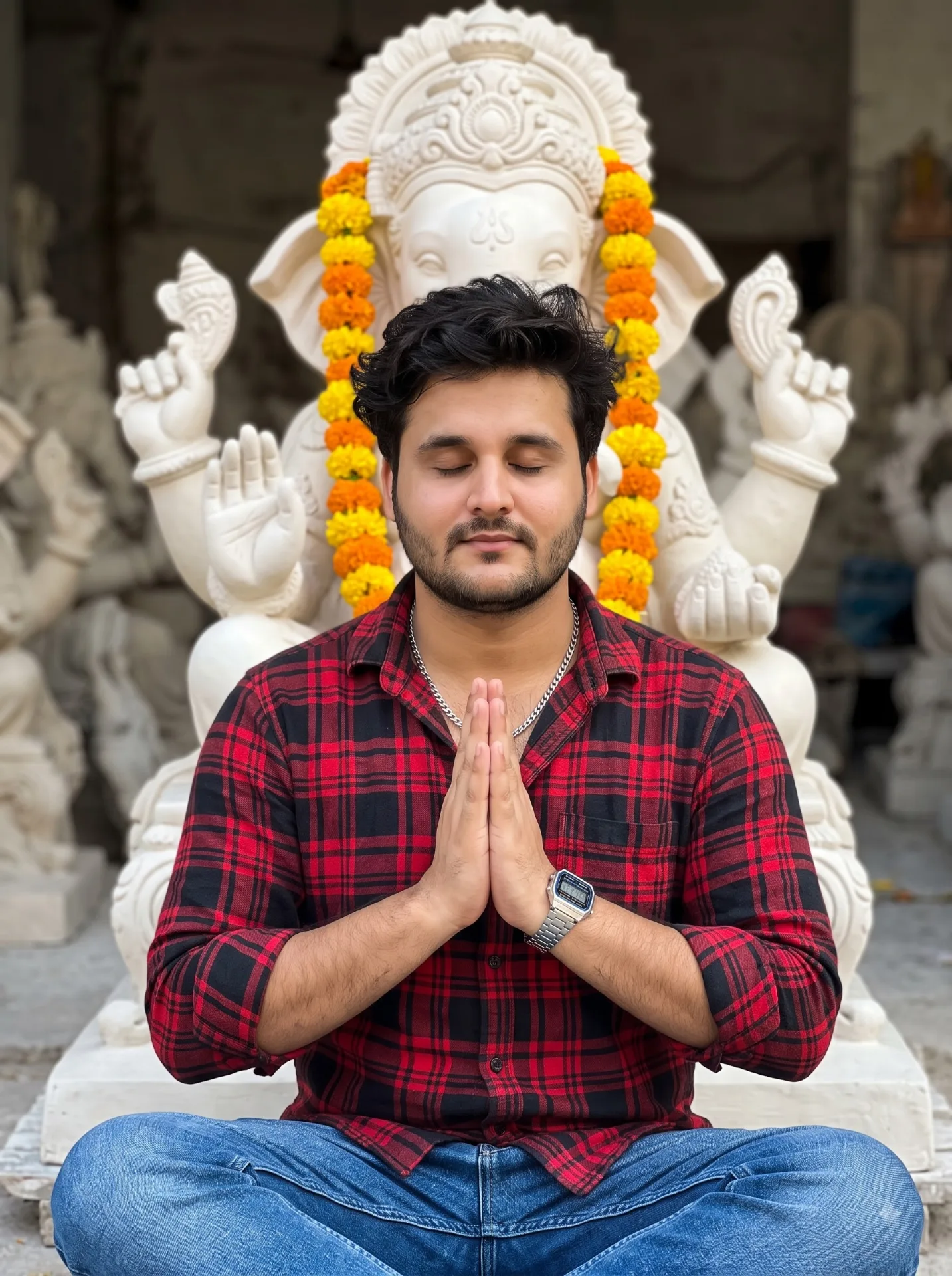 Divine Ganesh Ji _ ai image prompt