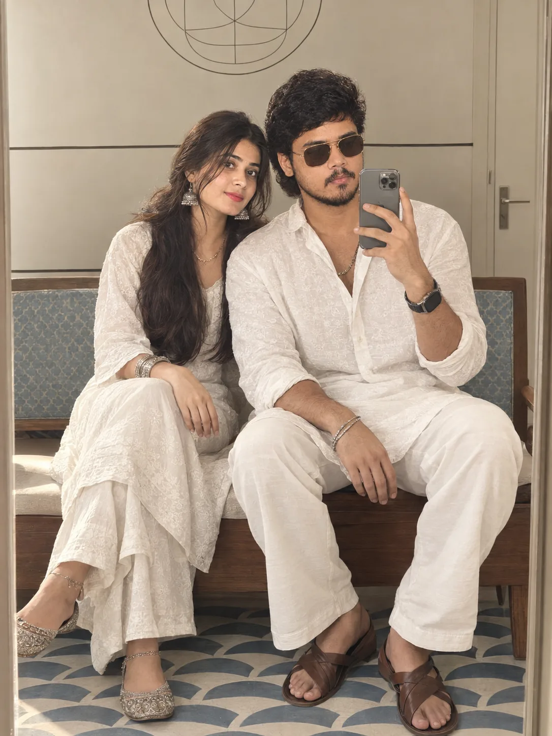 Romantic pose