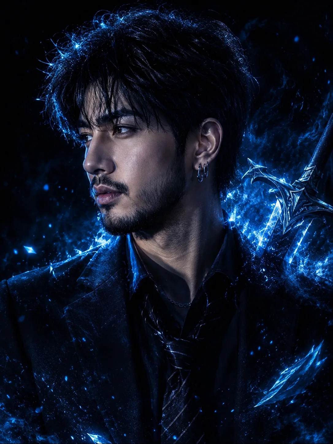 Blue fire