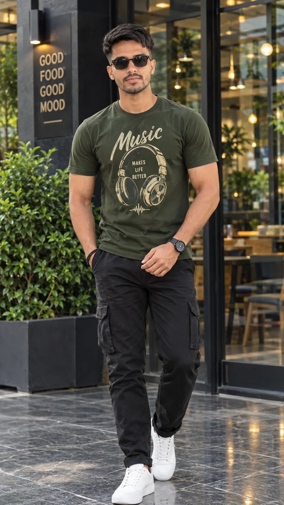 Casual Street Style | Music & Good Vibes 🎧🕶️