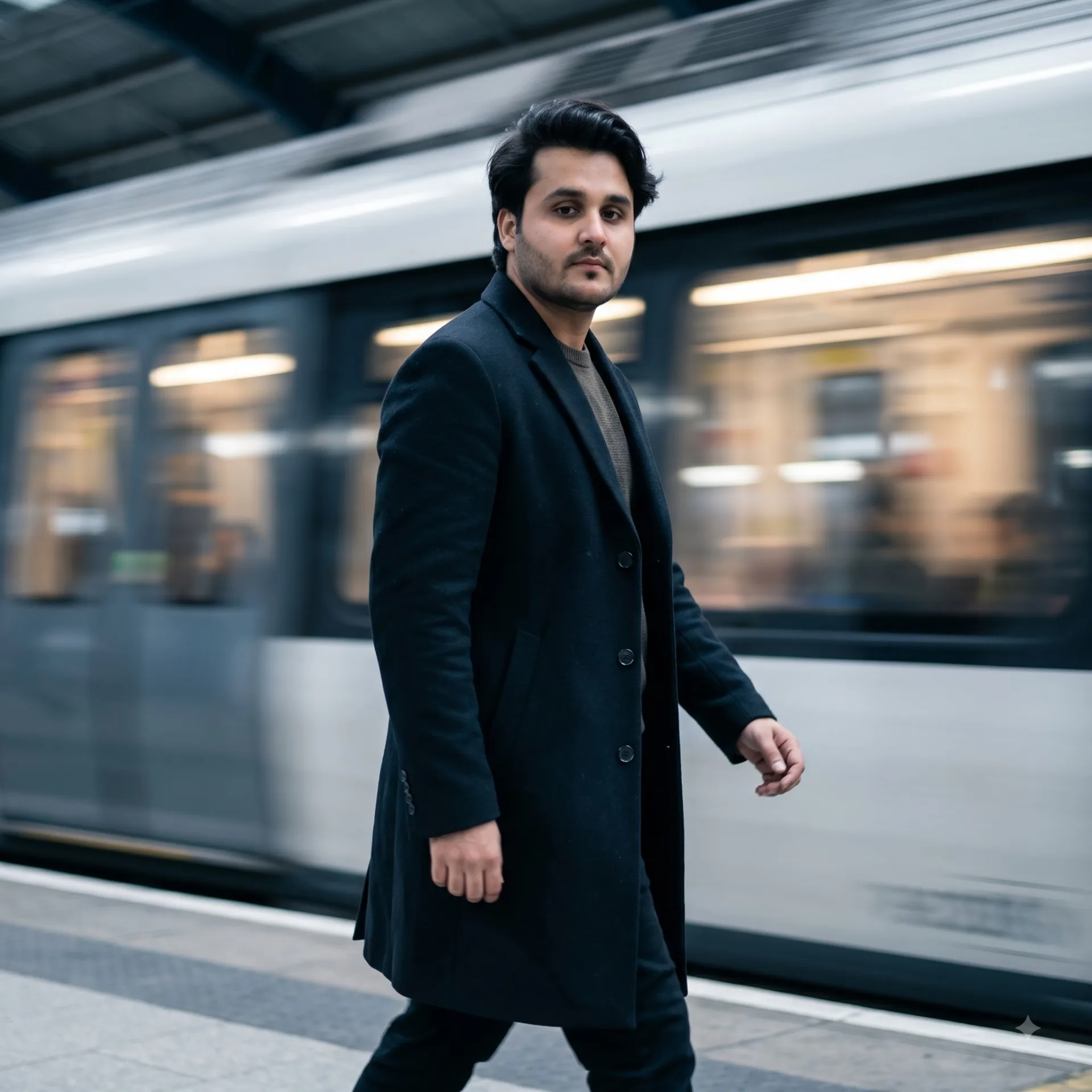 Cinematic motion-blur - Ai Image Prompt