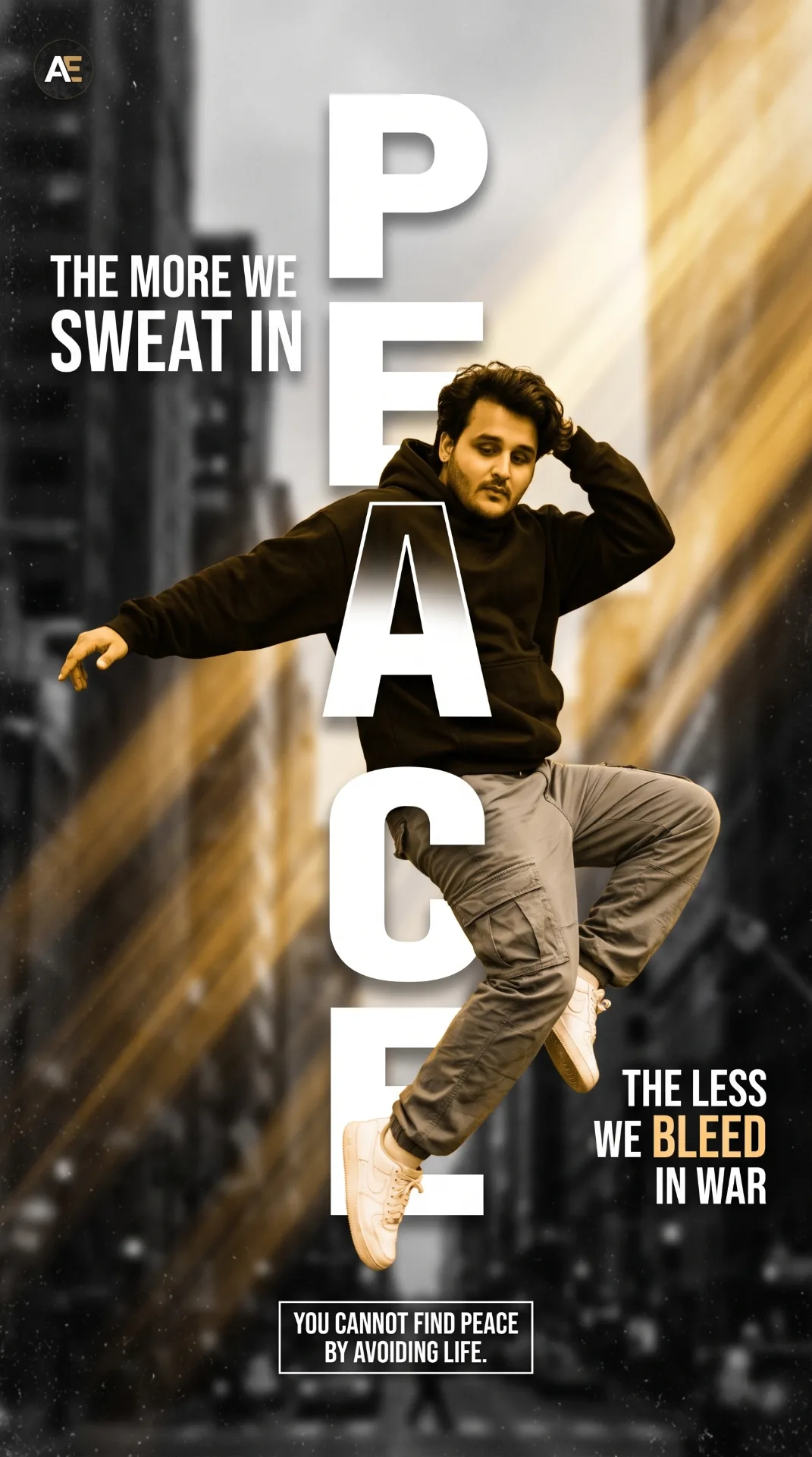 Streetwear fashion poster - image Prompt