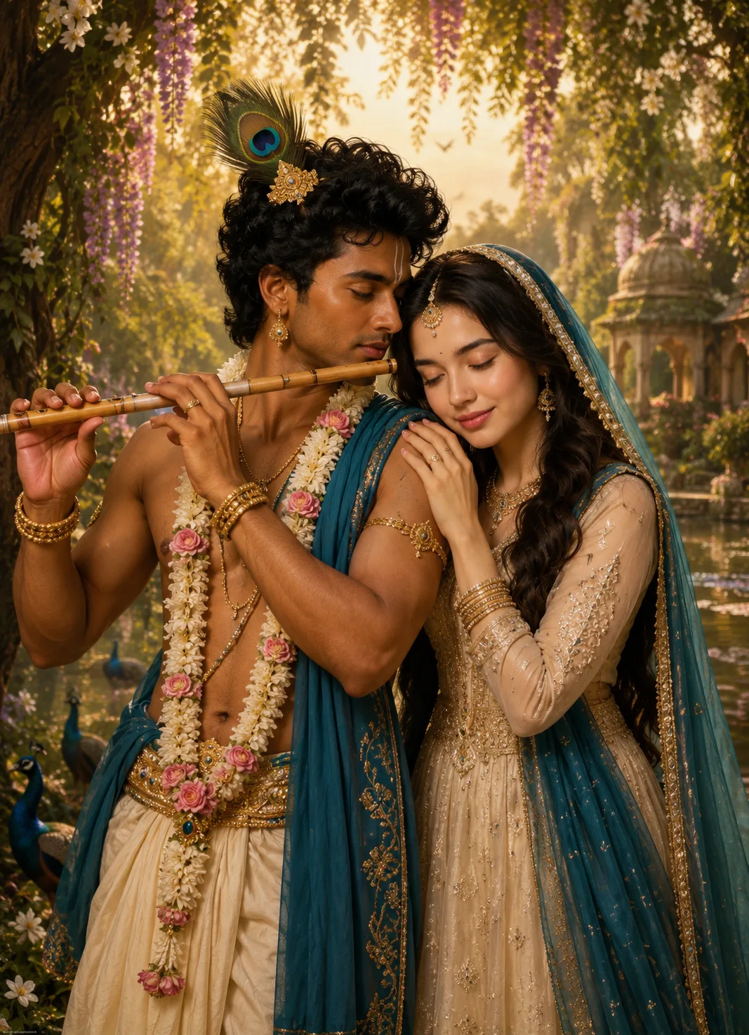 LORD Krishna and Radha