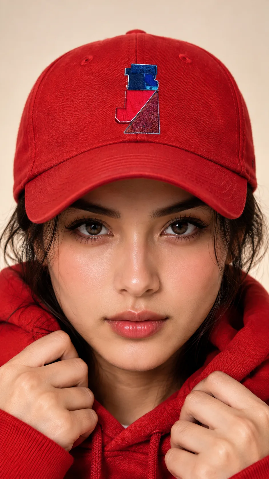 FLUX prompt: Ultra-realistic fashion beauty crop of a female mo...