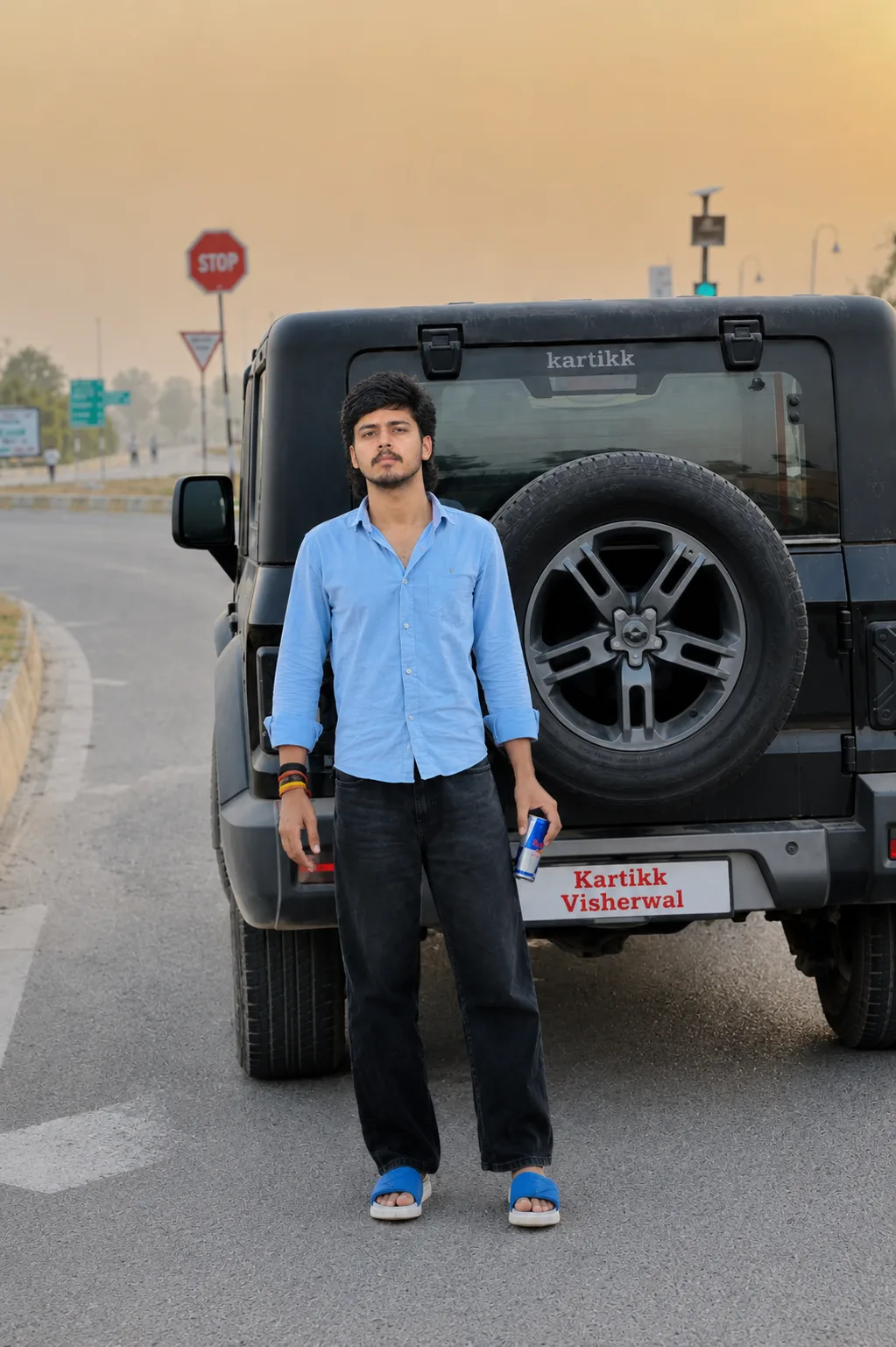 Urban Street King — Jeep Lifestyle Portrait