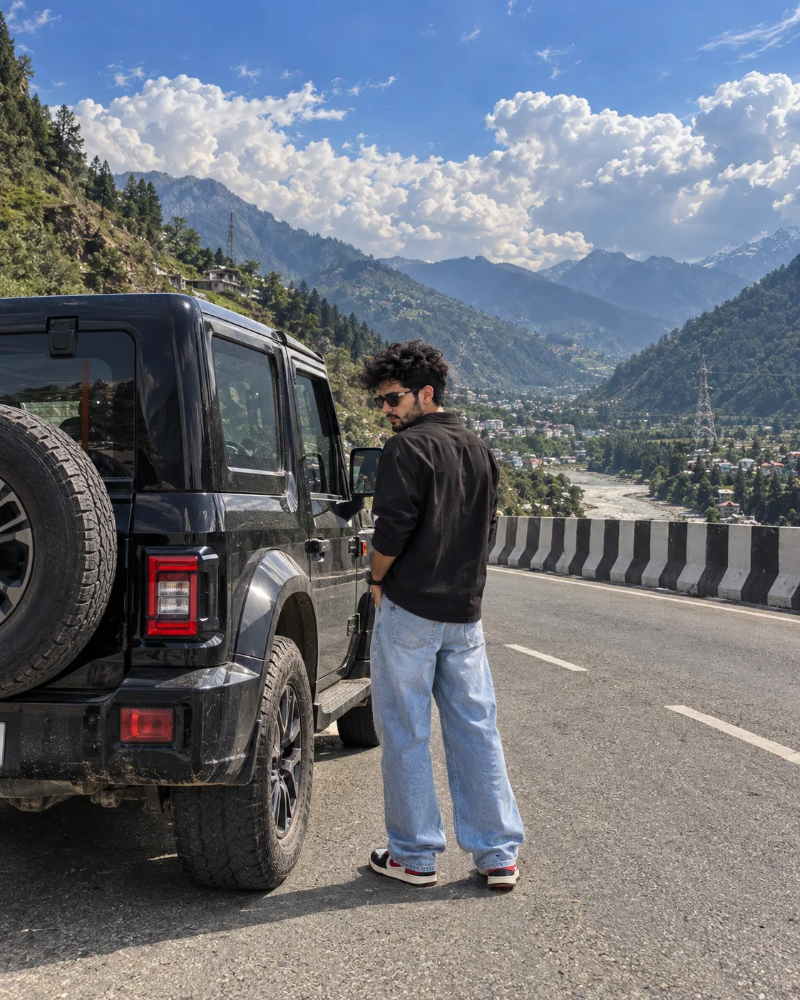 Cinematic Thar Travel Portrait