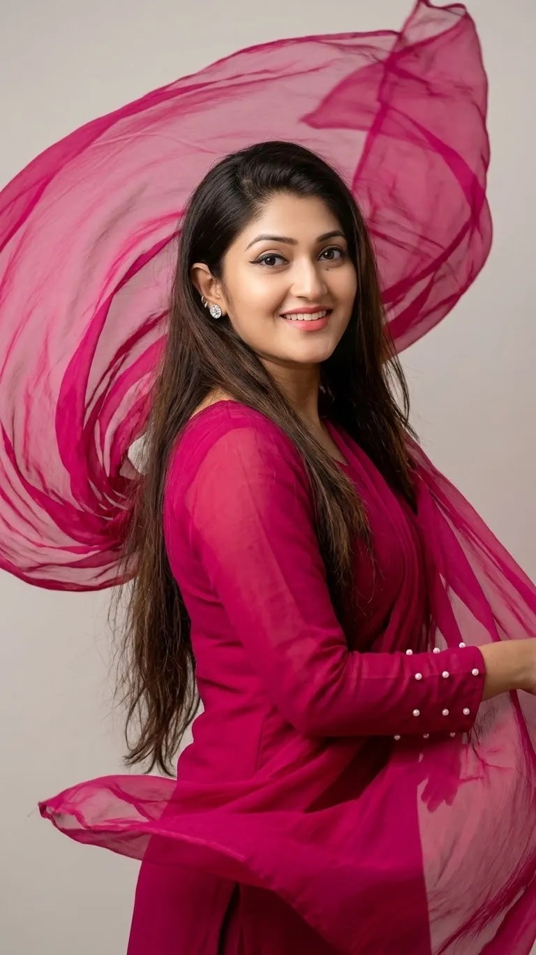 Dupatta dynamic motion