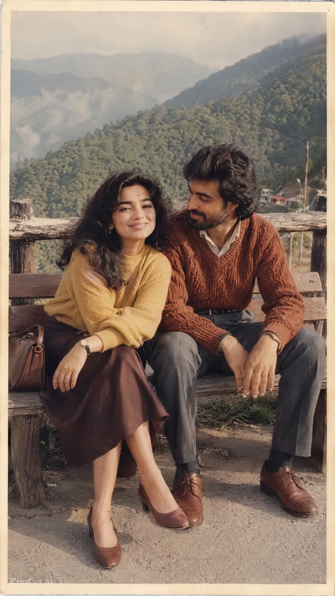 1980s Hill-Station Candid