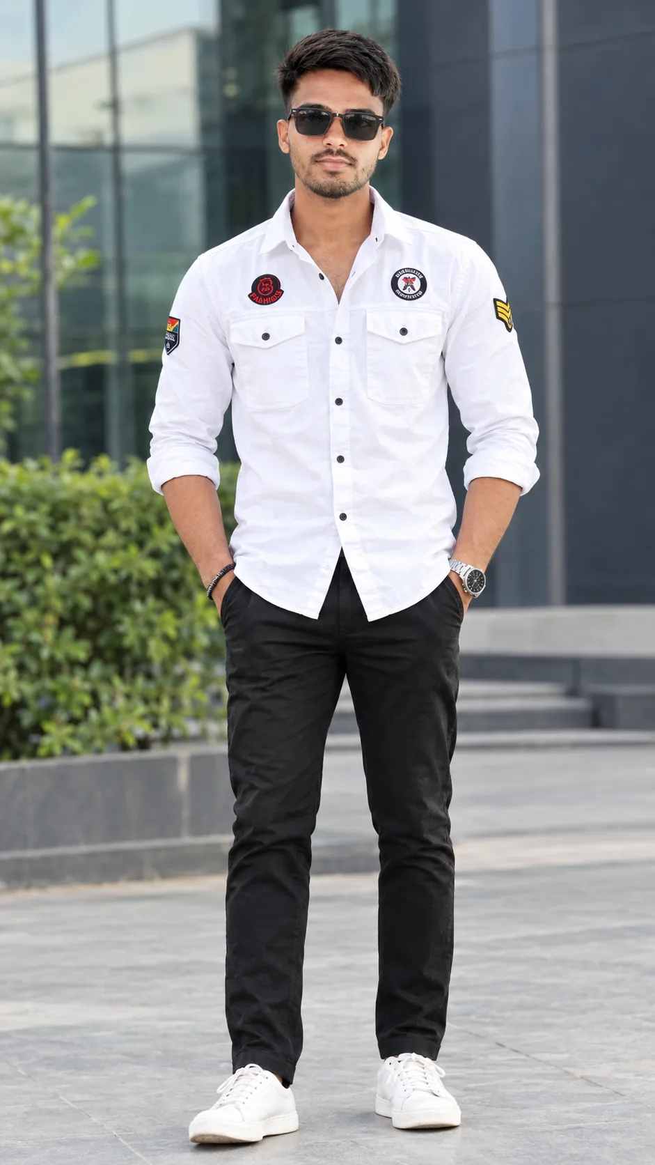 Stylish Boy Look 😎🔥 | Classy White Shirt Style