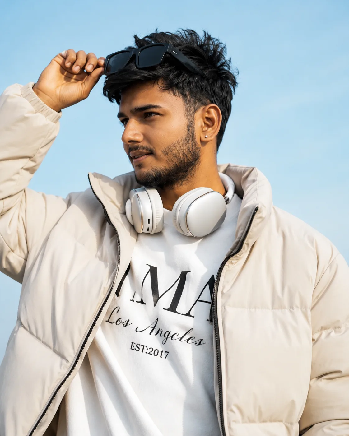 Premium Winter Streetwear Portrait