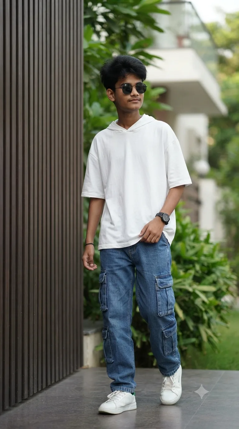 South Asian boy