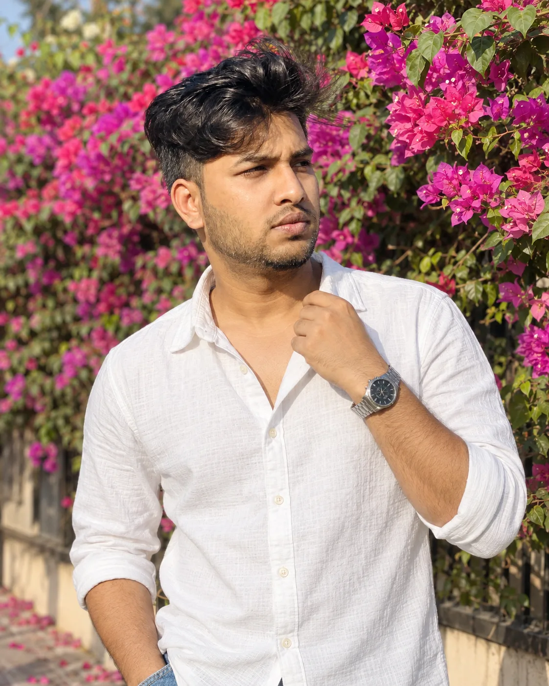 Bougainvillea Garden Portrait