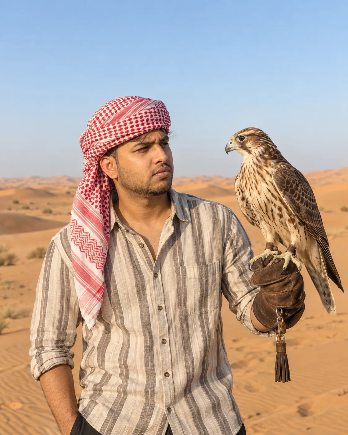 Desert Falcon Experience