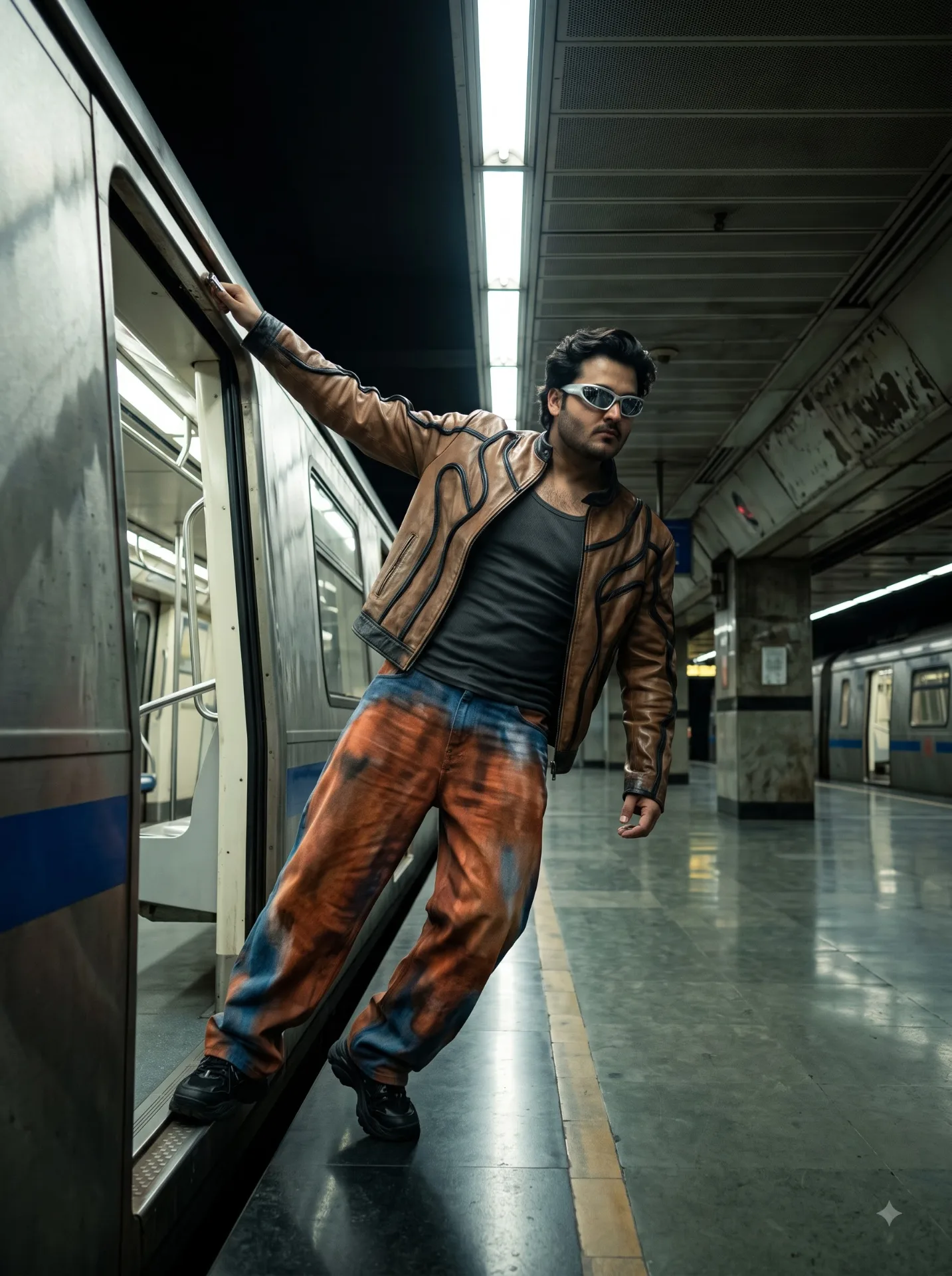 Gritty luxury street-fashion - Ai Prompt