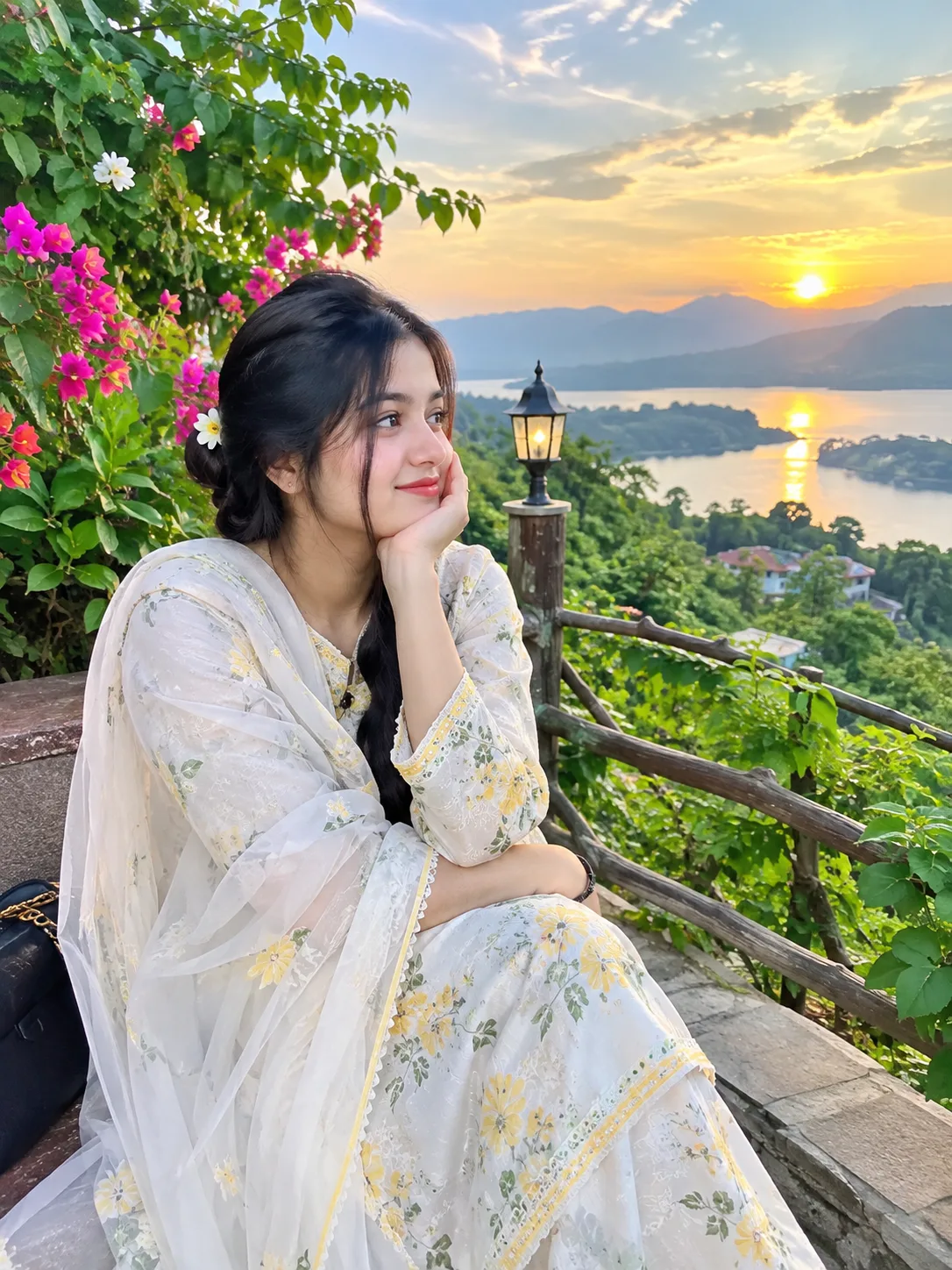 Golden Hour Dream 🌸✨