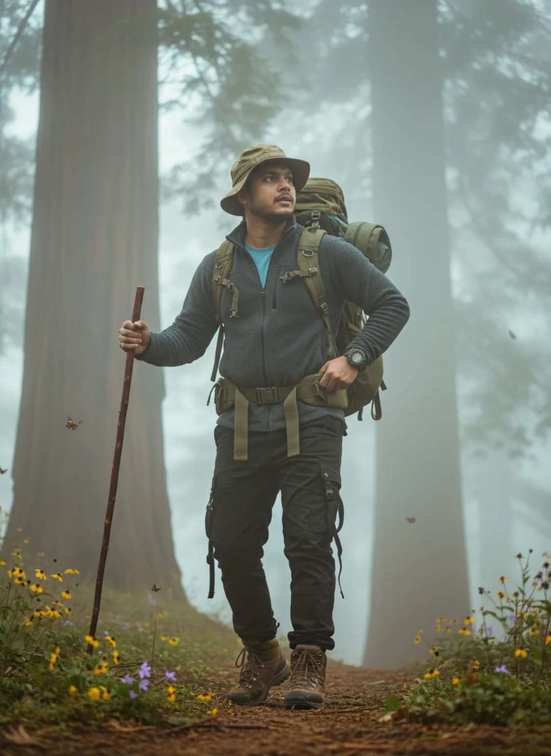 Fogbound Wanderer