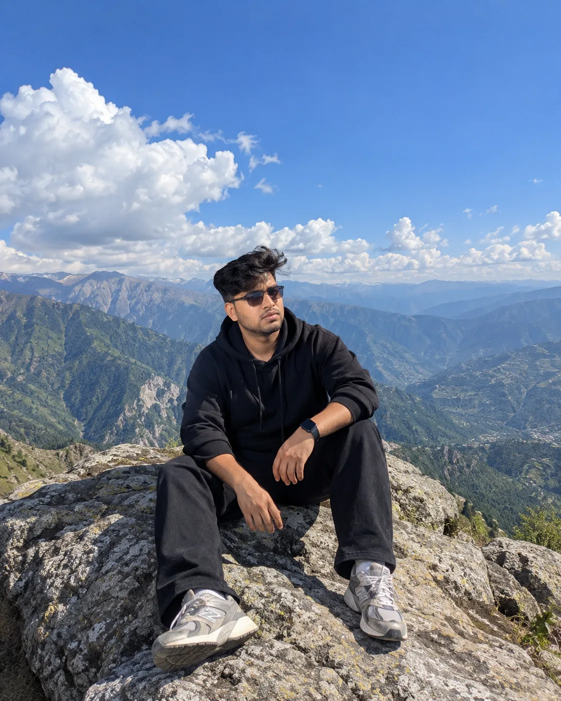 Mountain Summit Lifestyle Portrait