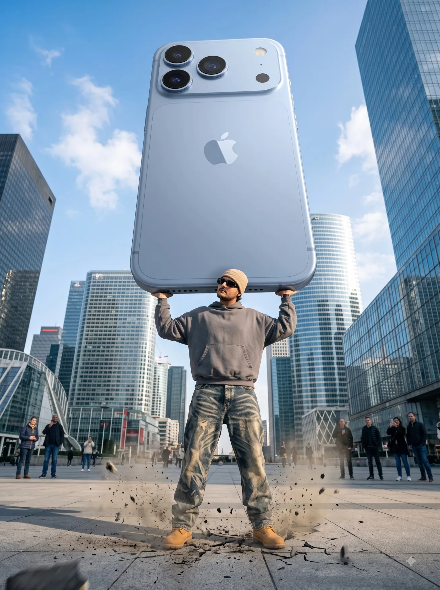 Giant iPhone