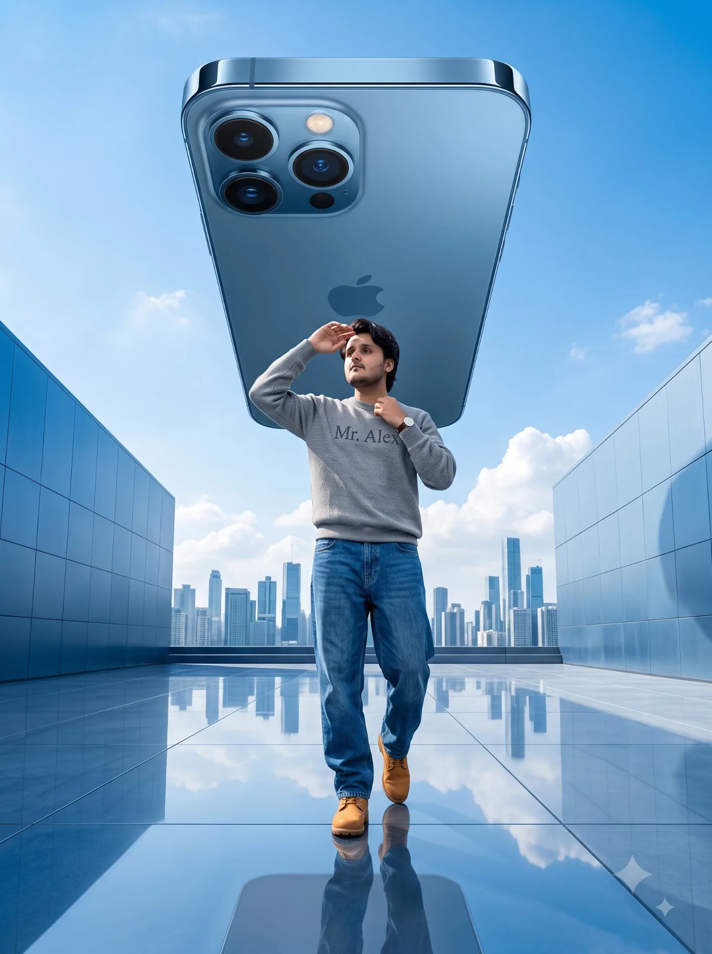 iPhone CGI image Prompt
