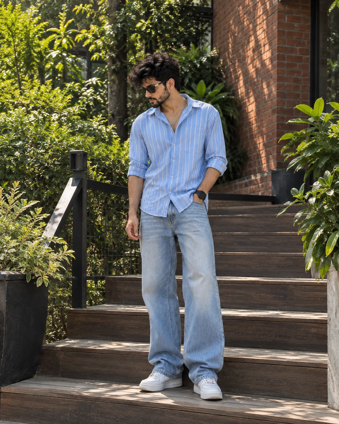 Outdoor Aesthetic Pose Portrait