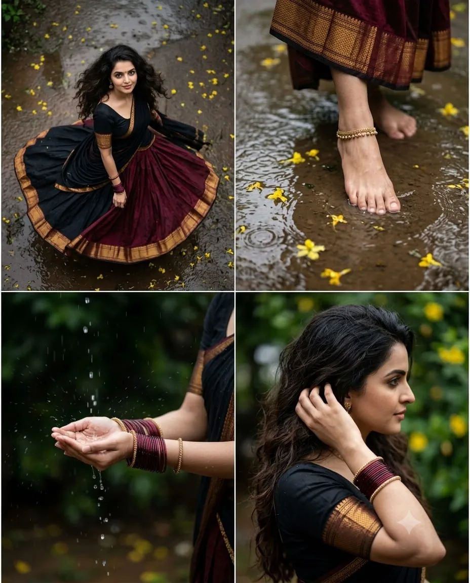 Monsoon Elegance in the Rain