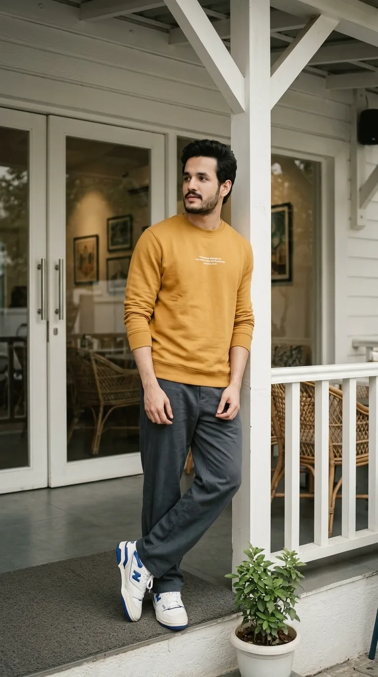 Home Balcony Aesthetic Portrait