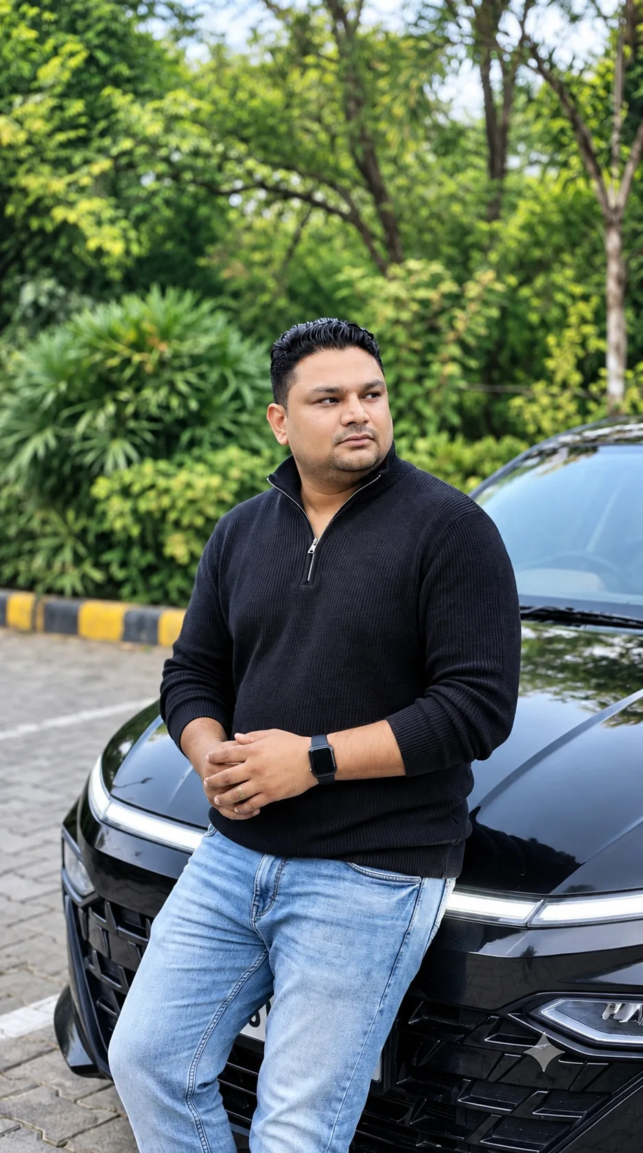 “Black & Bold – A Cinematic Drive”