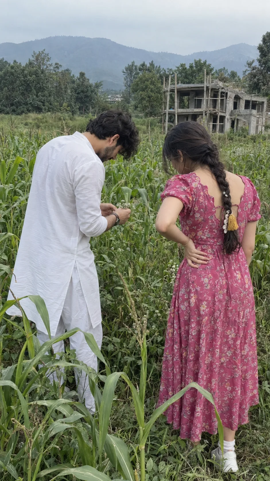 Ultra realistic cinematic portrait of a young couple