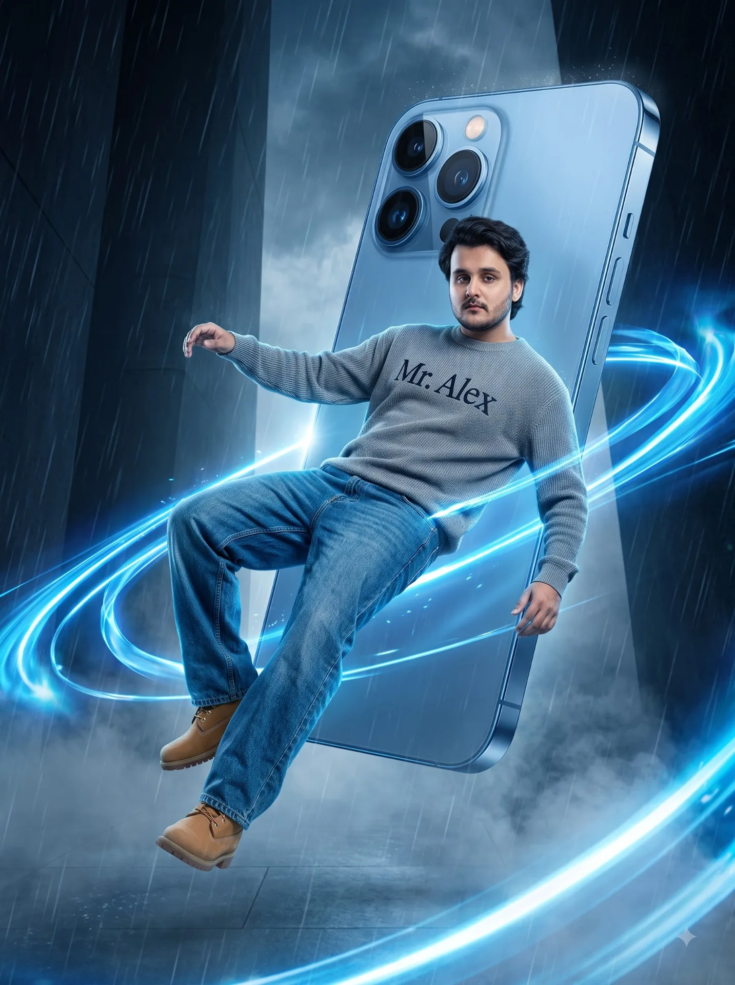 iPhone CGI image Prompt