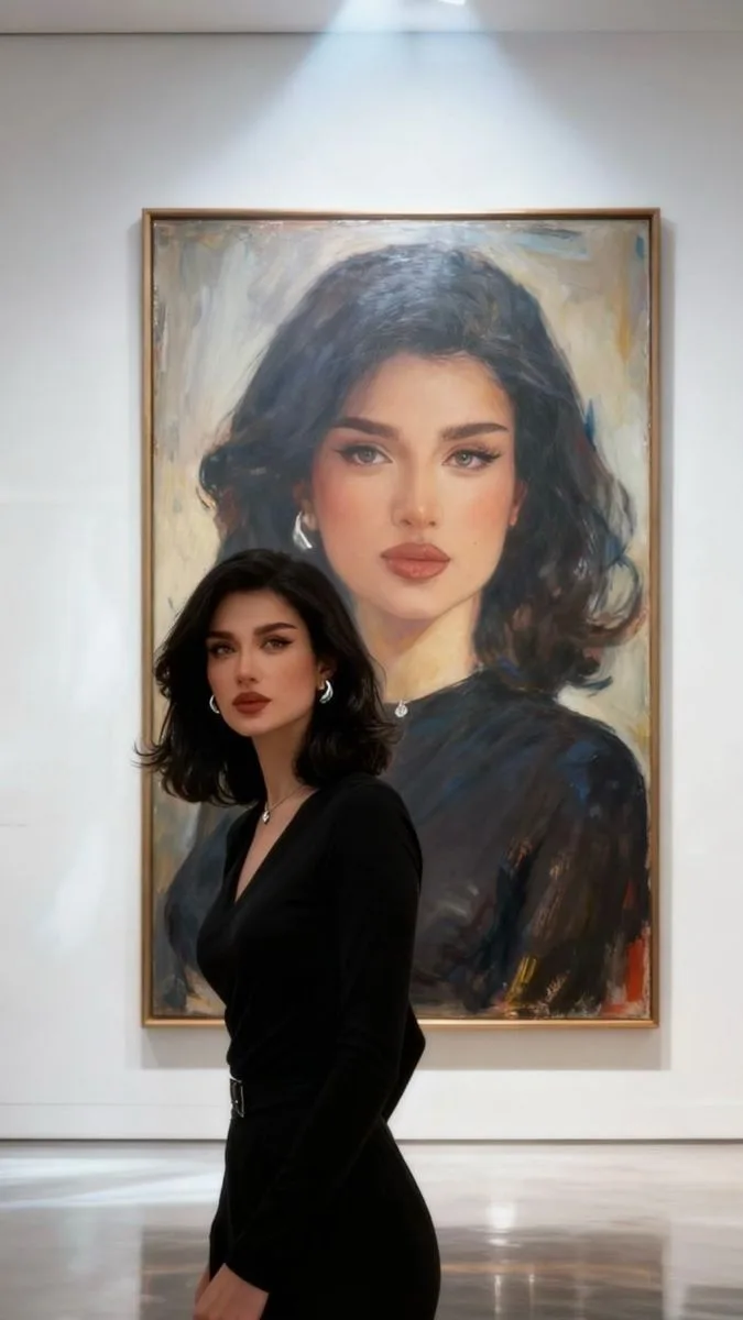 Portrait in the Gallery