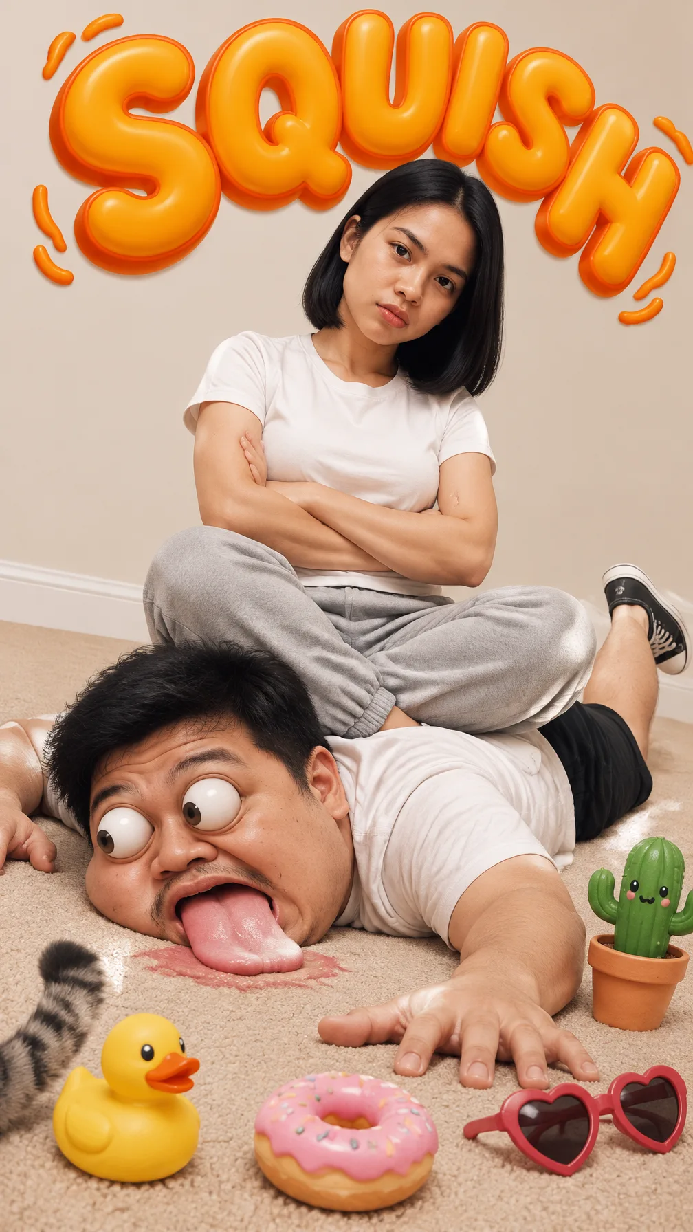 Squish — Funny Couple Chaos