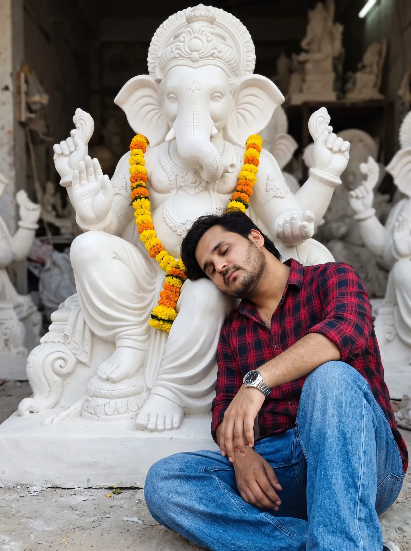 Divine Ganesh Ji _ ai image prompt