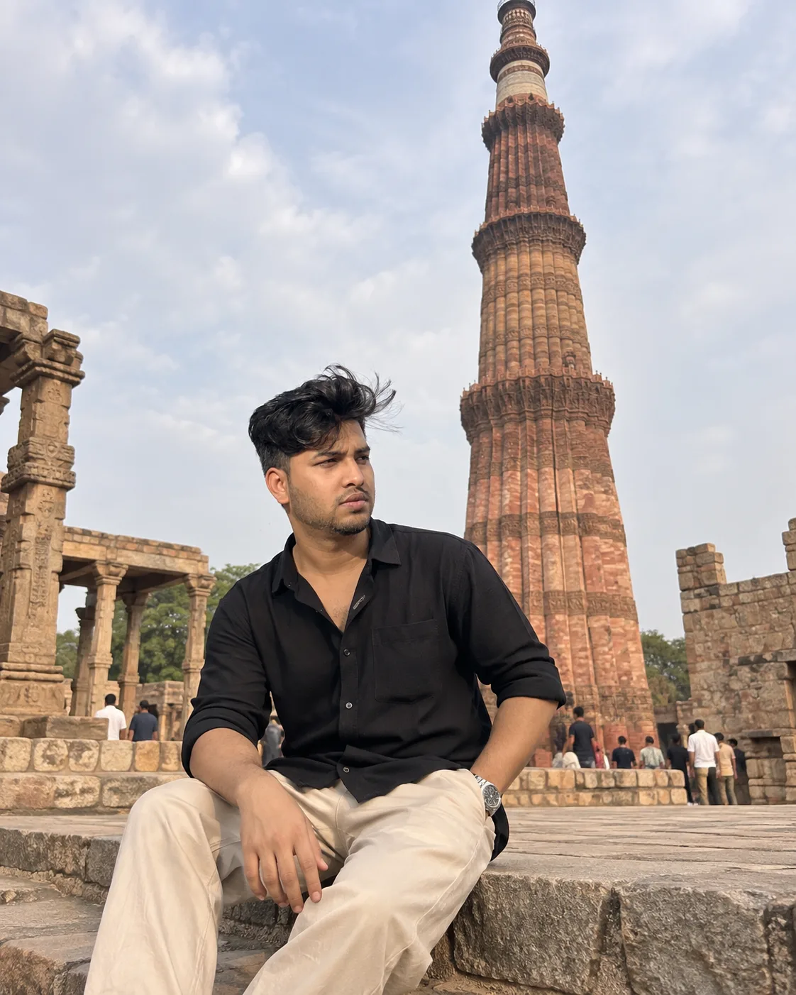 Qutub Minar Travel Portrait