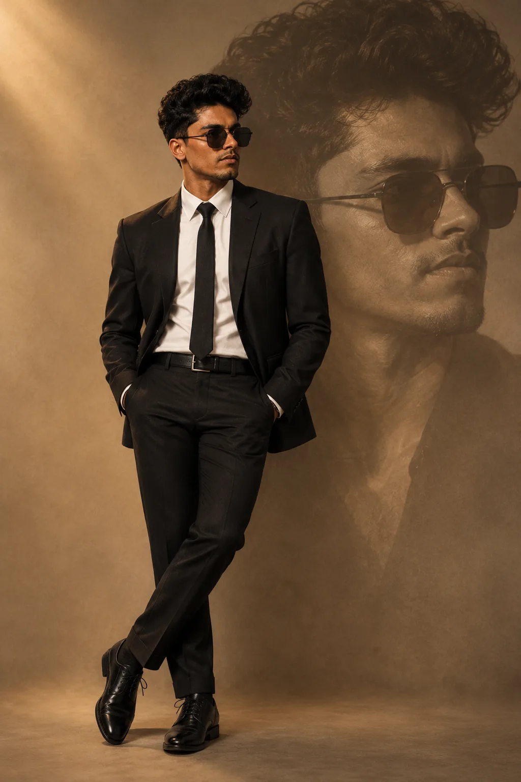 Portrait of a confident young man