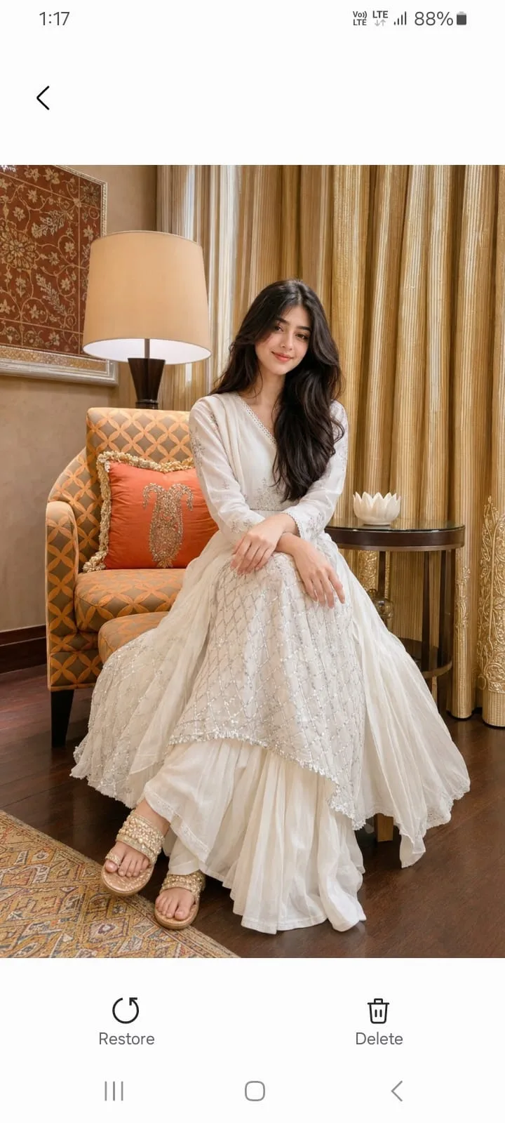 Grace in White 🤍✨