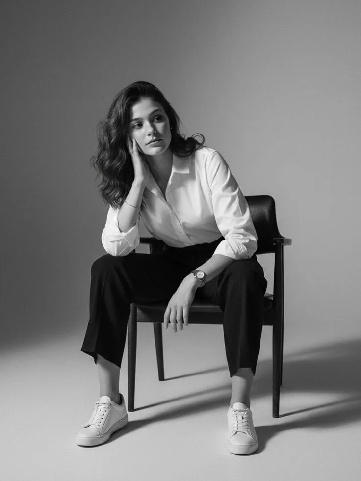 Black & white image