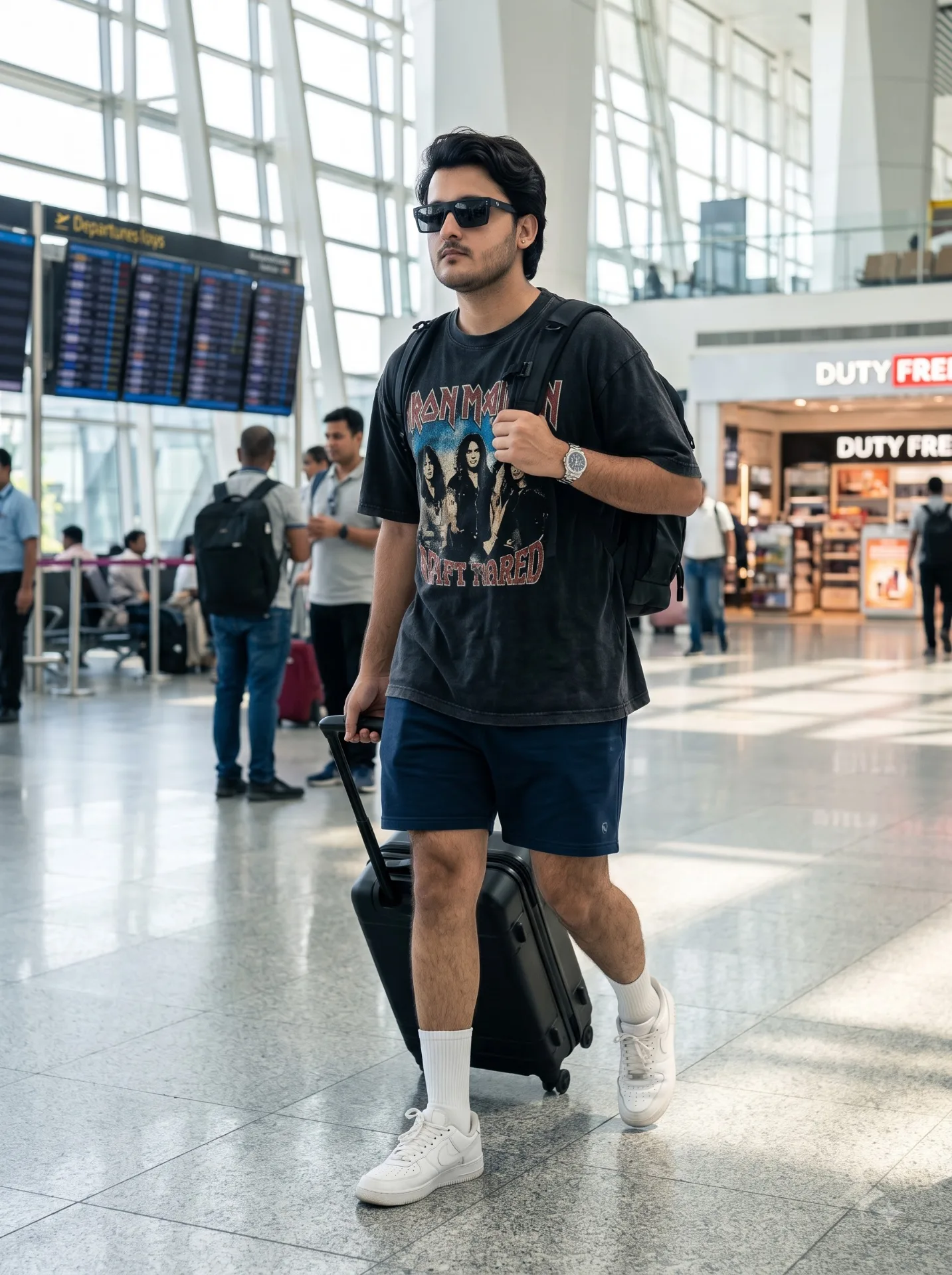 Street Style Airport Look