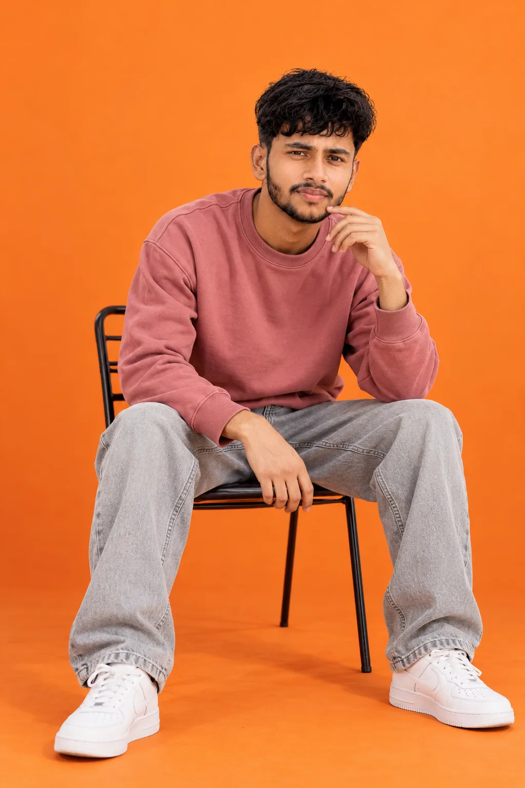 Orange Studio Menswear Portrait