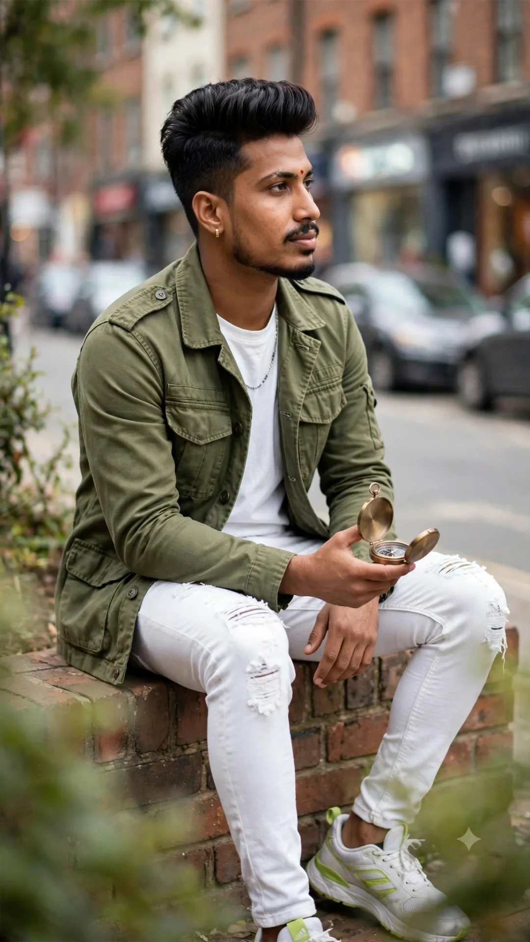 Locked to your exact identity — here is your lifestyle portrait