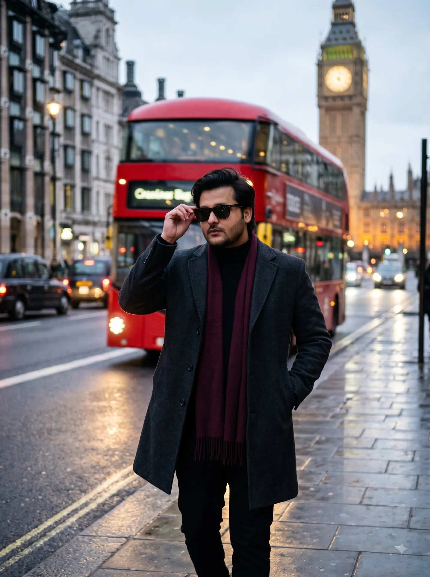 Portrait Stylish Man