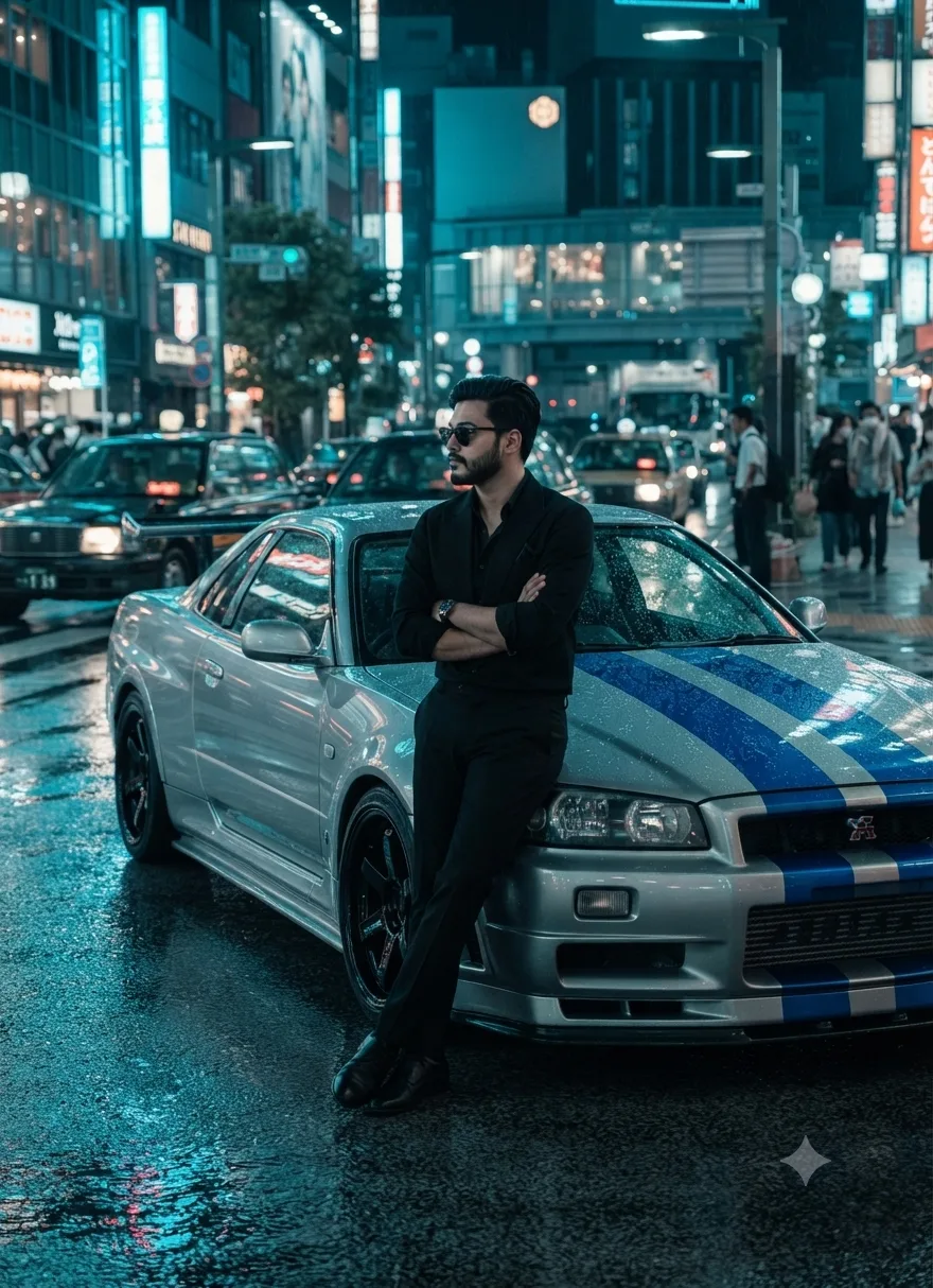 Street pose