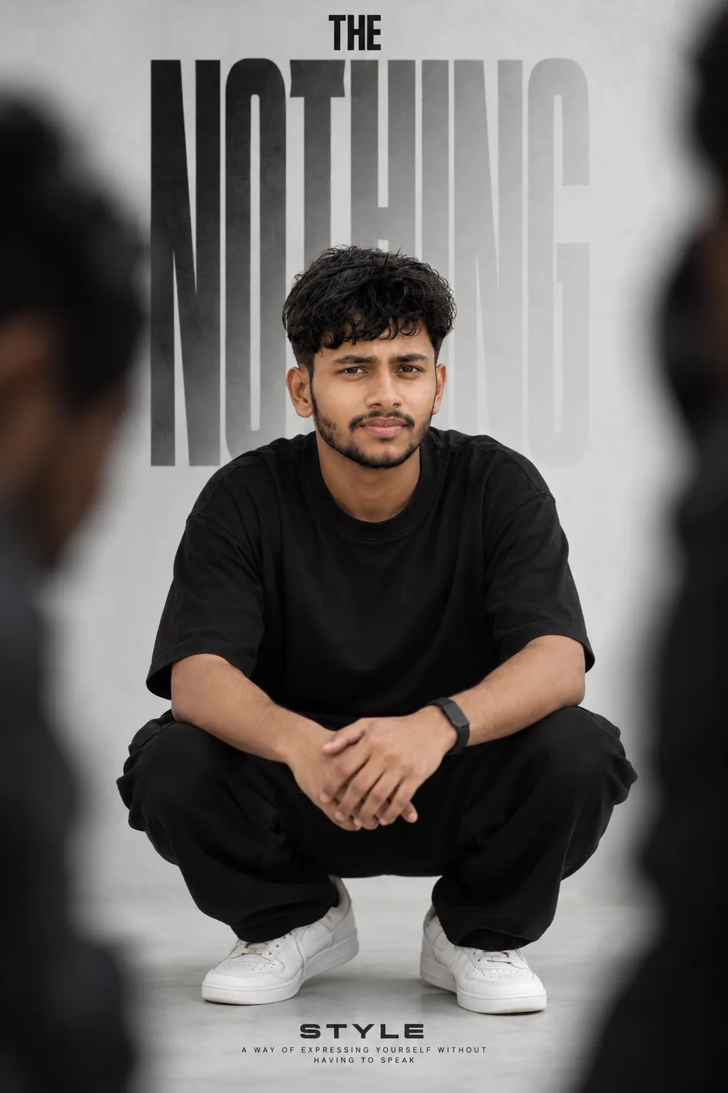 Nothing Style — Editorial Crouch Portrait