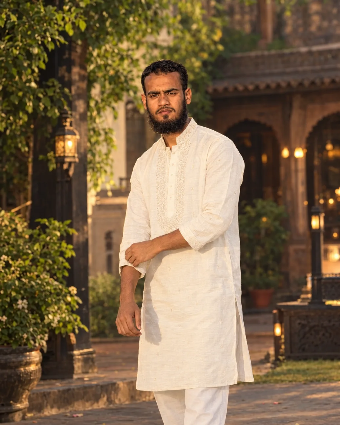 Royal Panjabi — Timeless Elegance 🤍✨